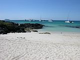 Galapagos 1-2-02 Bachas Beach and Boats